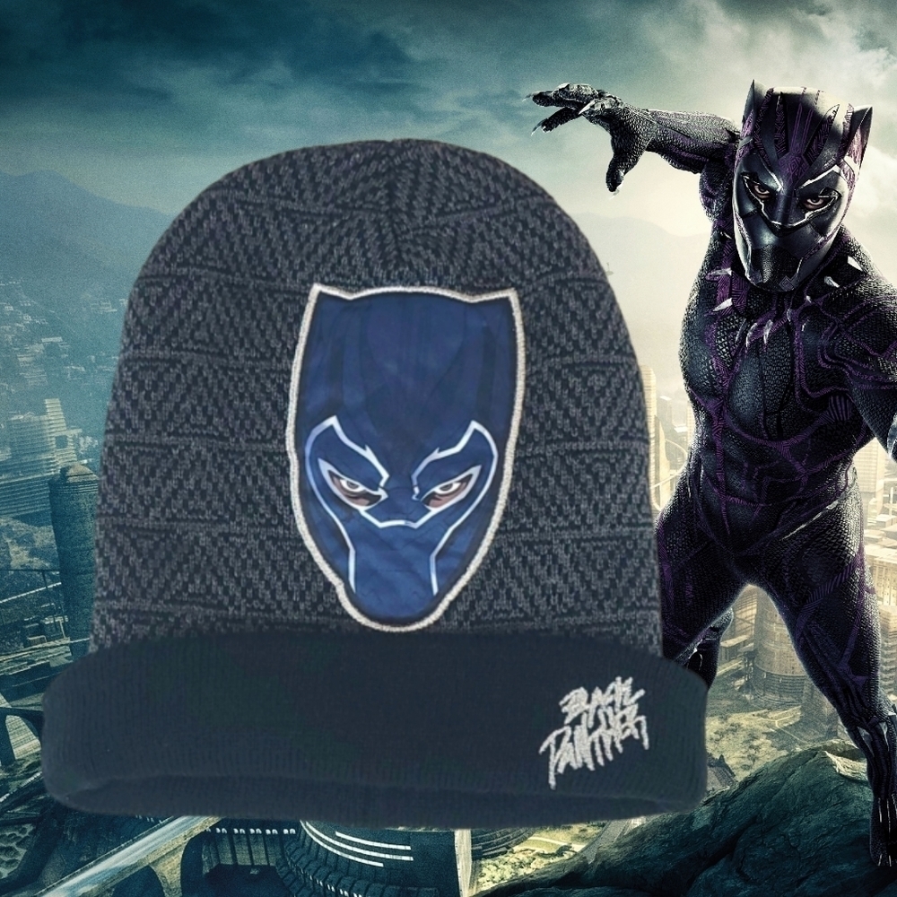 Black Panther Beanie Hat